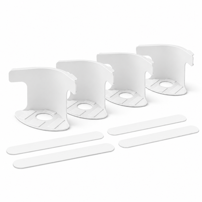 4-Pack Heavy Duty Bed Sheet Clips, Locking Mattress Corner Holders
