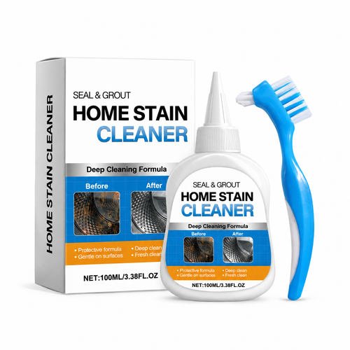 Household Stain‑Removing Cleaning Gel with Cleaning Brush